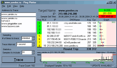 Ping Plotter